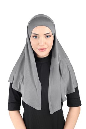 روسری طوسی Ecardin - کد 859717993