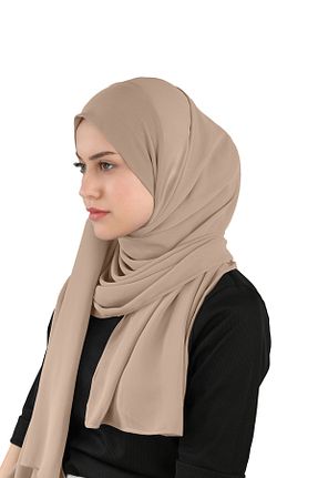 روسری سرمه ای شیفون Ecardin - کد 859726102