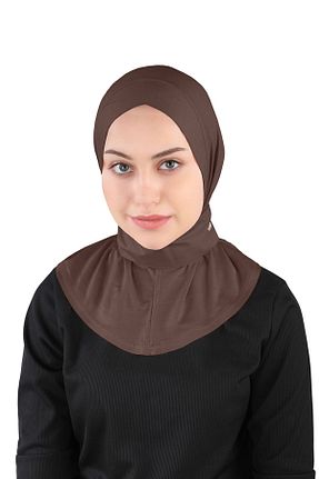 روسری قهوه ای Ecardin - کد 859731579