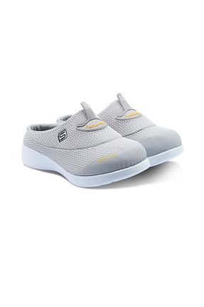 دمپائی اسپرت طوسی زنانه پارچه ای sandal spor - کد 850625883