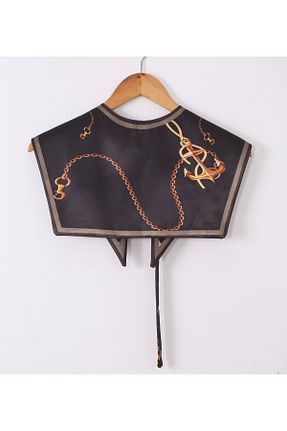 دستمال گردن مشکی زنانه پلی استر ElevaGlam - کد 859800966