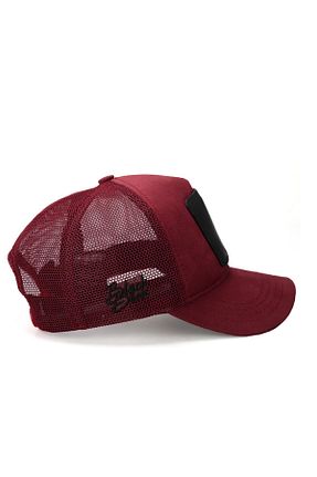 کلاه زرشکی زنانه پنبه ای BlackBörk - کد 803278998
