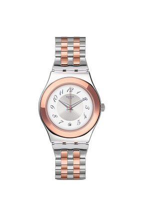 ساعت مچی طوسی زنانه 31-34 میلی متر Swatch - کد 382018787