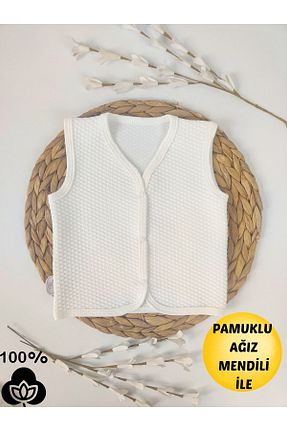 جلیقه نباتی بچه گانه رگولار CATRE - کد 859646808