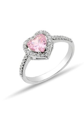 انگشتر نقره زنانه زیرکن Metay Silver - کد 852543309