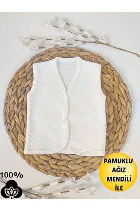 جلیقه نباتی بچه گانه رگولار CATRE - کد 859670865