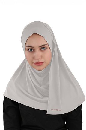 روسری طوسی Ecardin - کد 859774665