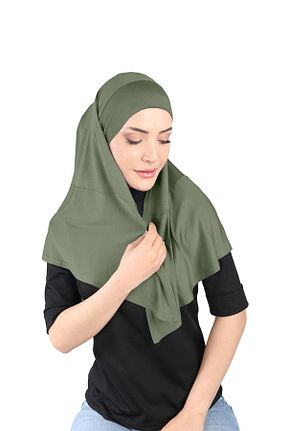 روسری خاکی Ecardin - کد 859718602
