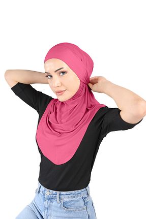 روسری صورتی Ecardin - کد 859718406