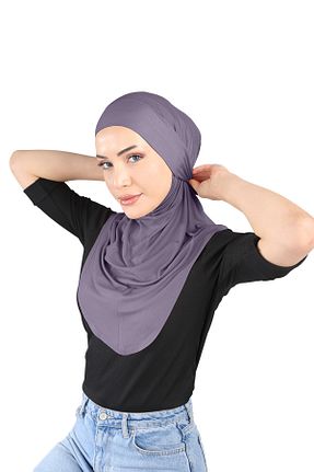 روسری بنفش Ecardin - کد 859718515