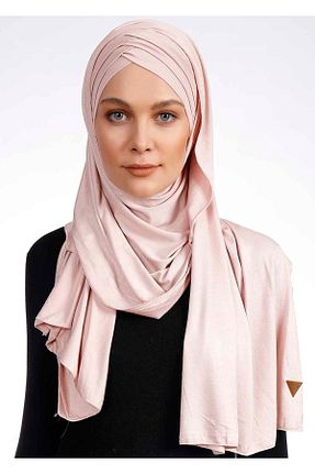 روسری صورتی Ecardin - کد 859718949