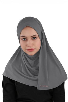 روسری طوسی Ecardin - کد 859774649