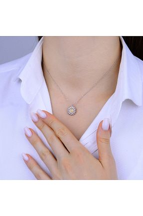 گردنبند نقره زنانه 925 عیار Metay Silver - کد 850401713