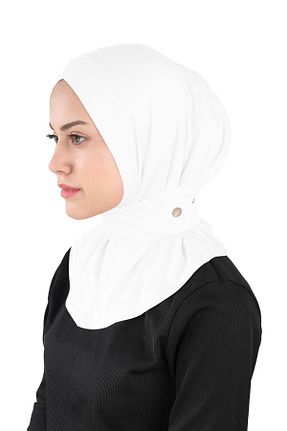 روسری سفید Ecardin - کد 859731286