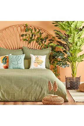 روتختی دونفره خاکی پنبه ای Bella Maison - کد 85685411