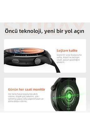 ساعت هوشمند مشکی گارانتی وارد کننده Teknodrone - کد 859826461