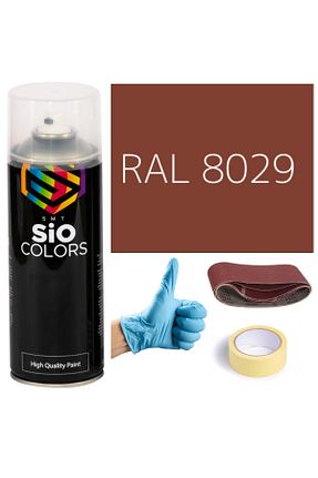 رنگ اسپری قهوه ای sıocolors - کد 859827903