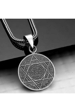 گردنبند نقره بژ مردانه 925 عیار godfroy - کد 859847985