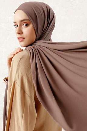 شال قهوه ای زنانه Elif Butik - کد 131085672