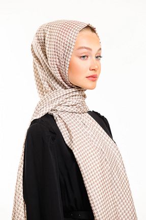شال بژ زنانه پلی استر 19V69 ITALIA - کد 126560598