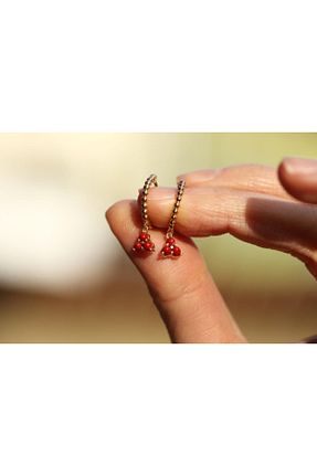 گوشواره طلا زرد زنانه 14 عیار Reis Kuyumculuk - کد 96715723