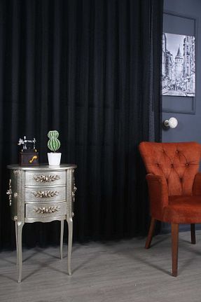پرده توری نباتی ریل دار PERDECITY - کد 132584491