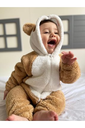 سرهمی خواب قهوه ای بچه گانه Polar Bebesev - کد 169585049