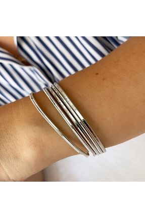 دستبند نقره سفید زنانه 925 عیار simurg jewellery - کد 859919528