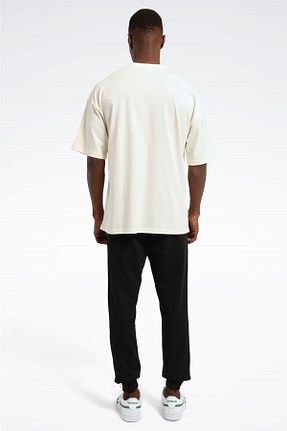 تیشرت بژ مردانه یقه دوچرخه Reebok - کد 859847611