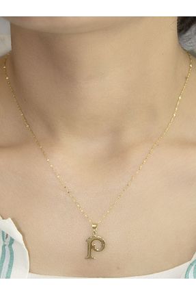 گردنبند طلا رنگی زنانه 14 عیار ZEYNEPLİ GOLD - کد 859968877