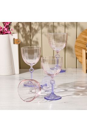 لیوان بنفش شیشه Rakle - کد 854435836