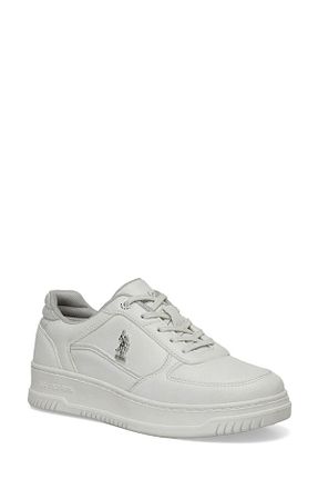 کفش اسنیکر خاکی زنانه بند دار U.S. Polo Assn. - کد 859921780