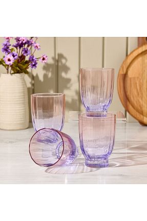 لیوان بنفش شیشه Rakle - کد 854435863