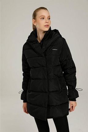 کاپشن مشکی زنانه رگولار Lumberjack - کد 860017516