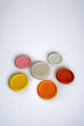 اجسام تزئینی و بیبلو سفید پلاستیک Milinza - کد 833606210