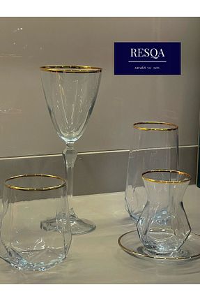 لیوان قهوه ای شیشه Resqa - کد 859115980