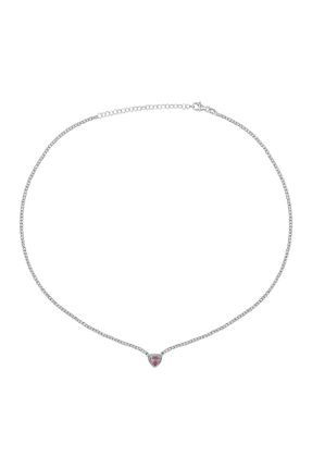 گردنبند نقره سفید زنانه 925 عیار Shiny Spectra - کد 838008227