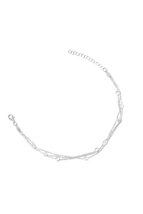دستبند نقره سفید زنانه 925 عیار Shiny Spectra - کد 847860849