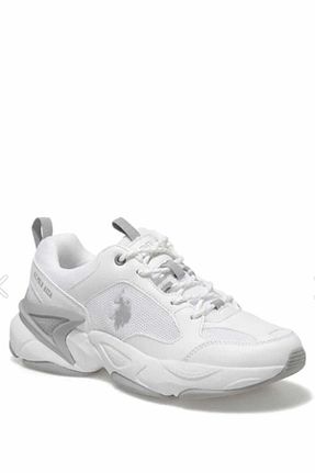 کفش پیاده روی سفید زنانه پارچه ای U.S. Polo Assn. - کد 860188872