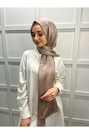 شال قهوه ای زنانه پلی استر Silk Home - کد 860171843