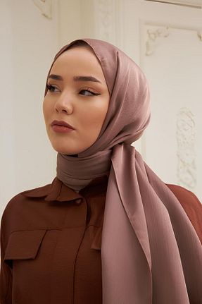 شال قهوه ای زنانه پلی استر Silk Home - کد 860171821