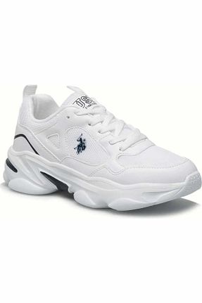 کفش پیاده روی سفید زنانه پارچه ای U.S. Polo Assn. - کد 860188809