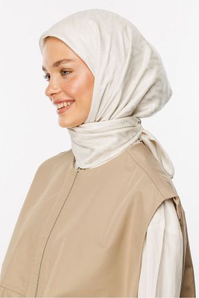 روسری قهوه ای 100 x 100 Mooncorn - کد 860180679