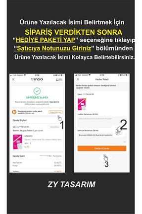 اتیکت ZY TASARIM - کد 747286609