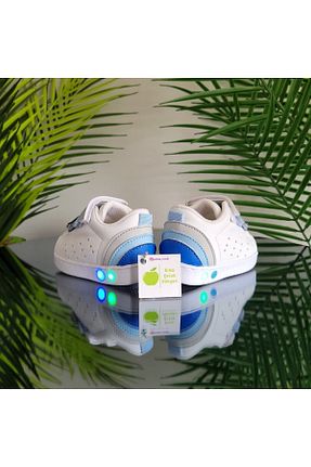 کفش اسنیکر سفید بچه گانه چسبی elma bebe - کد 828181589