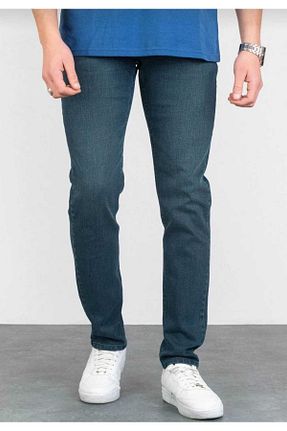 شلوار جین آبی مردانه پاچه گشاد Denim - کد 859870824