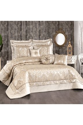 روتختی دونفره بژ پلی استر Solinas Collection - کد 859896464