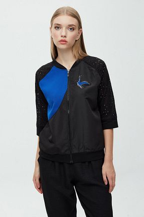 کاپشن مشکی زنانه رگولار DAIDO - کد 859906463