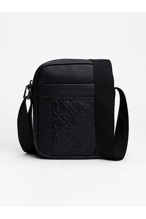 کیف دوشی مشکی مردانه پلی استر Tommy Hilfiger - کد 860024423