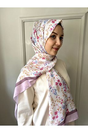 شال بنفش زنانه پلی استر Azrina - کد 860021948